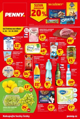 akční leták Penny Market 6.10.2022-12.10.2022