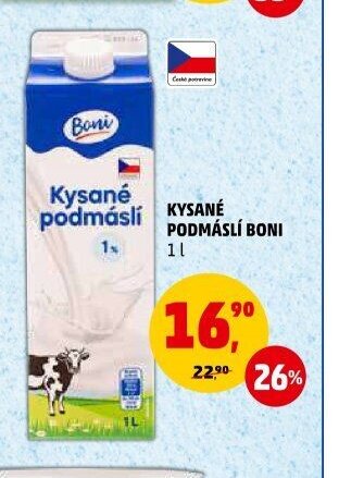 Kysané podmáslí Boni 1 l