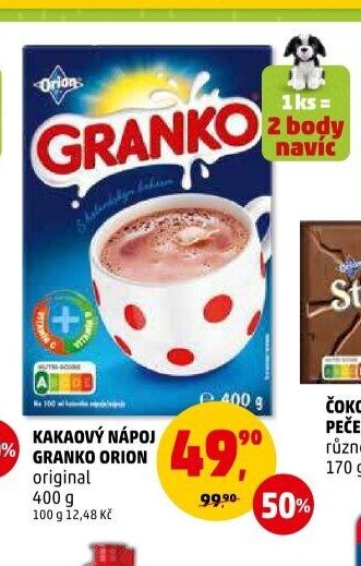 KAKAOVÝ NÁPOJ GRANKO ORION