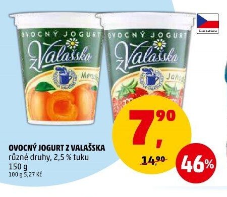 Ovocný jogurt z Valašska