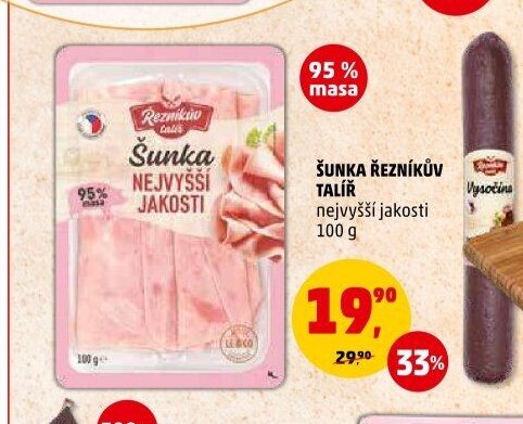 ŠUNKA ŘEZNÍKŮV TALÍŘ