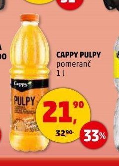 Cappy Pulpy pomeranč