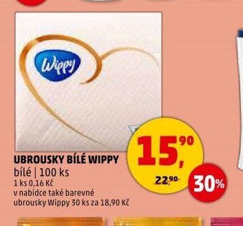 UBROUSKY BÍLÉ WIPPY