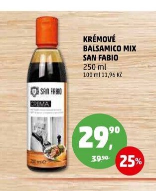 Krémové Balsamico Mix San Fabio