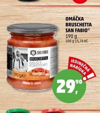 Omáčka Bruschetta San Fabio