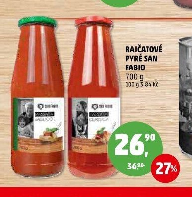 Rajčatové pyré San Fabio