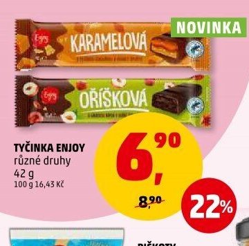 TYČINKA ENJOY různé druhy