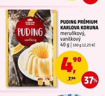 PUDING PRÉMIUM KARLOVA KORUNA