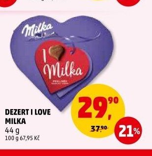 DEZERT I LOVE MILKA