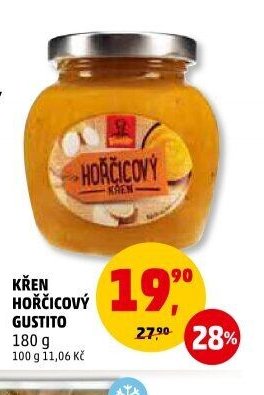 KŘEN HOŘČICOVÝ GUSTITO