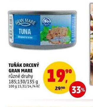 TUŇÁK DRCENÝ GRAN MARE