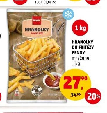 HRANOLKY DO FRITÉZY PENNY