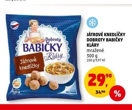 JÁTROVÉ KNEDLÍČKY DOBROTY BABIČKY KLÁRY