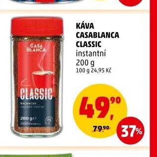 Káva Casablanca Classic instantní 200 g