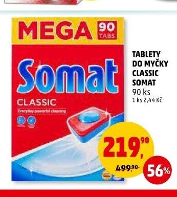 TABLETY DO MYČKY CLASSIC SOMAT