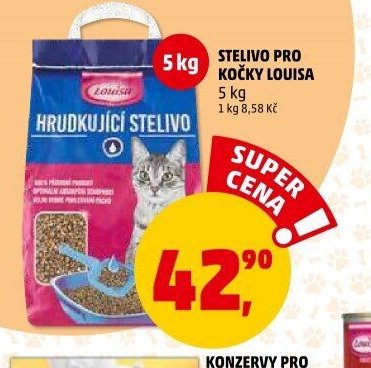 Stelivo pro kočky Louisa