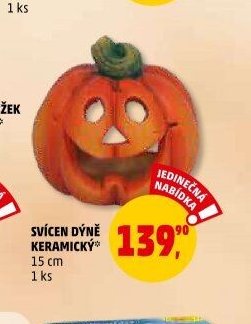 SVÍCEN DÝNĚ KERAMICKÝ