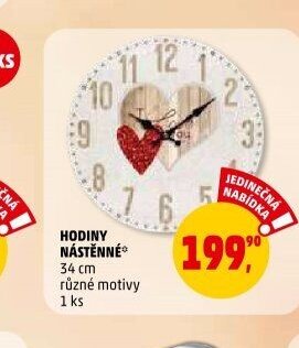 HODINY NÁSTĚNNÉ
