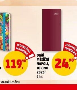 DIÁŘ TÝDENNÍ KAPESNÍ VARIO 2023