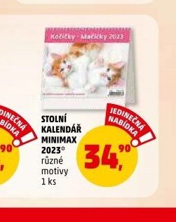 STOLNÍ KALENDÁŘ MINIMAX 2023