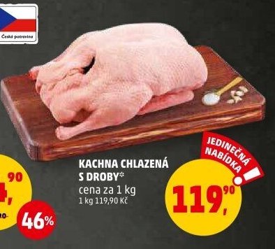 KACHNA CHLAZENÁ S DROBY