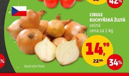 CIBULE KUCHYŇSKÁ ŽLUTÁ
