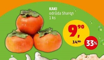 KAKI odrůda Sharon