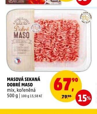MASOVÁ SEKANÁ DOBRÉ MASO