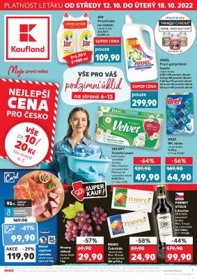 akční leták Kaufland 12.10.2022-18.10.2022