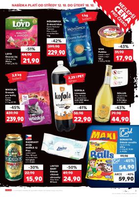 akční leták Kaufland 12.10.2022-18.10.2022