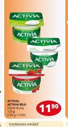 ACTIVIA, ACTIVIA BÍLÁ různé druhy