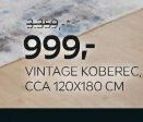 VINTAGE KOBEREC, CCA 120X180 CM
