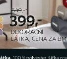 DEKORAČNÍ LÁTKA, CENA ZA BM