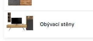 Obývací stěny