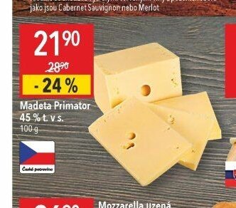 Madeta Primator 45 % t. v s.