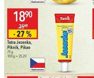 Tatra Jesenka, Piknik, Pikao