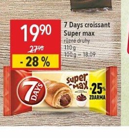 7 Days croissant Super max