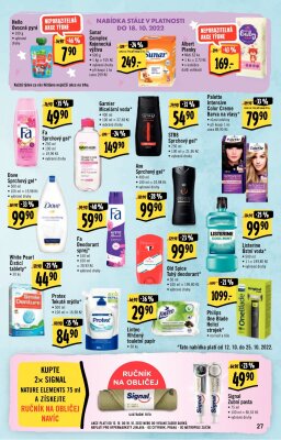 akční leták Albert 12.10.2022-18.10.2022