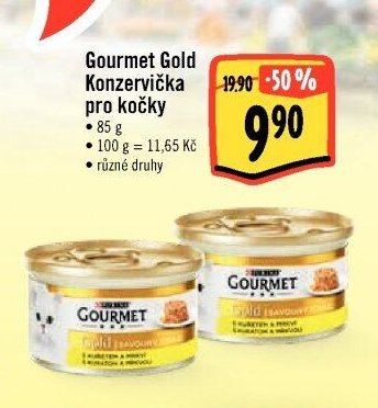 Gourmet Gold konzervička pro kočky