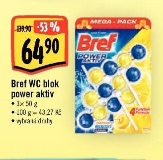 Bref WC blok power aktiv
