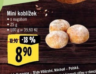 Mini koblížek