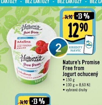 Nature's Promise Free from Jogurt ochucený