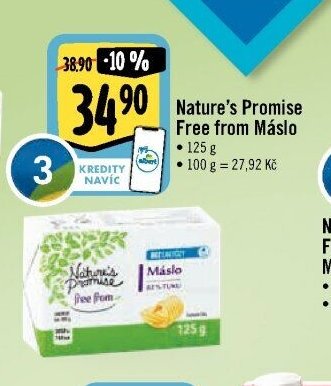 Nature's Promise Free from Máslo