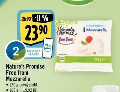Nature's Promise Free from Mozzarella