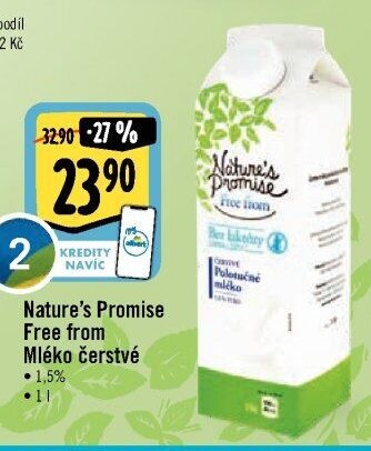 Nature's Promise Free from Mléko čerstvé