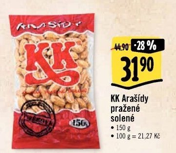 KK Arašídy pražené solené