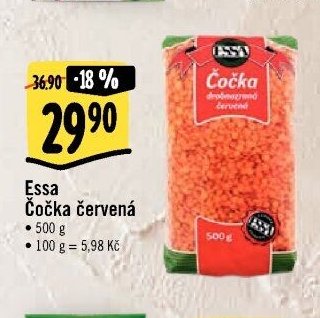 Essa Čočka červená