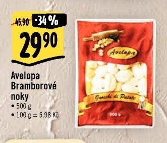 Avelopa Bramborové noky