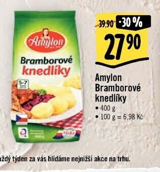 Amylon Bramborové knedlíky