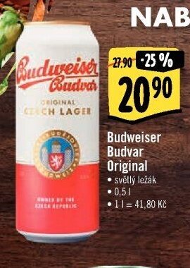 Budweiser Budvar Original